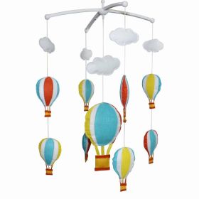 Creative Crib Mobile Crib Decorations Cute Baby Mobile Baby Toy[Hot Air Balloon]