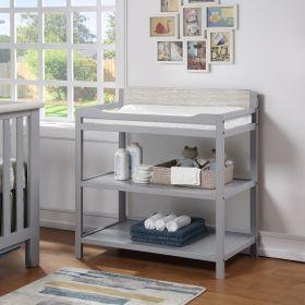 Hayes Changing Table Gray/Weathered Granite